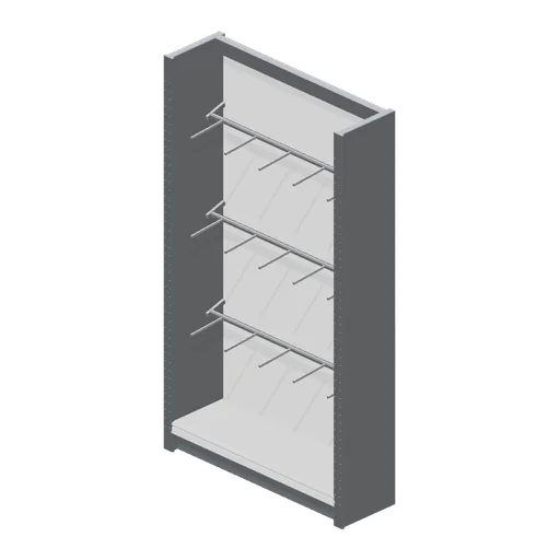 Hanging rail shop bay (Hardware Store and DIY Warehouse)