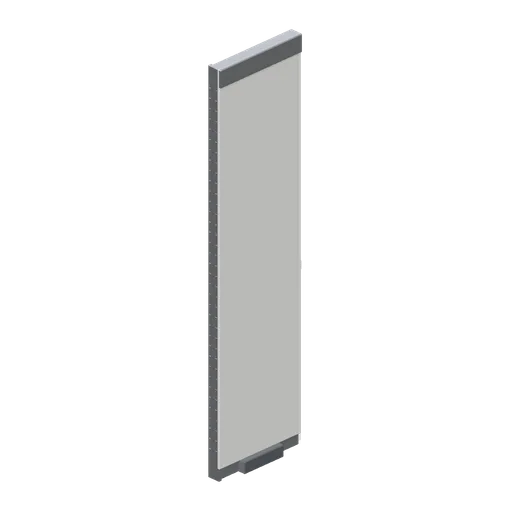 Shop bay end upright (Hardware Store and DIY Warehouse)