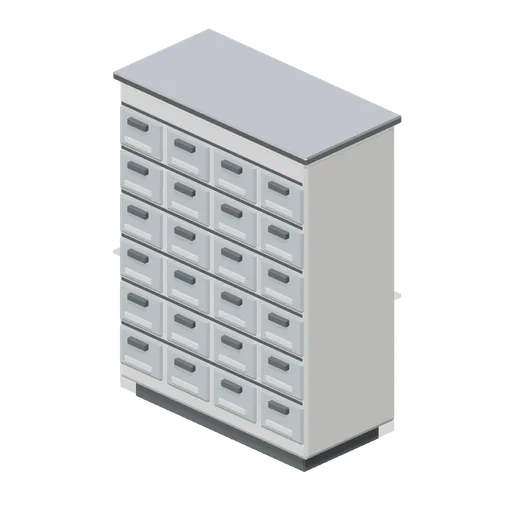 Small parts drawer cabinet (Hardware Store and DIY Warehouse)