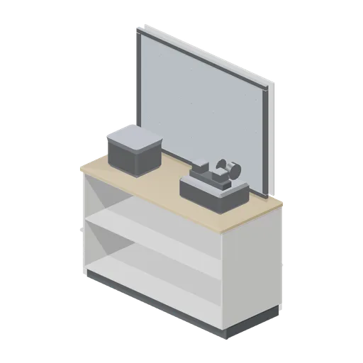 Key cutting booth (Hardware Store and DIY Warehouse)