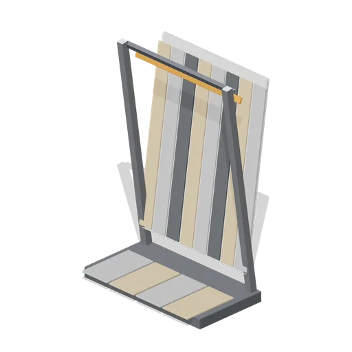 Flooring display board (Hardware Store and DIY Warehouse)