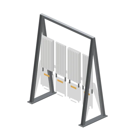 Radiator display stand (Hardware Store and DIY Warehouse)