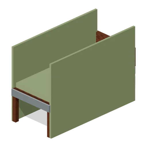 Sleep Pod Privacy Frame (Underground Survivor Hideout)