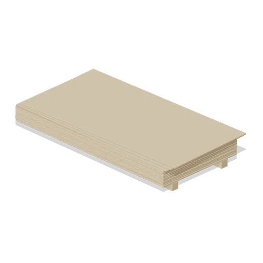 OSB and ply sheet stack (Hardware Store and DIY Warehouse)