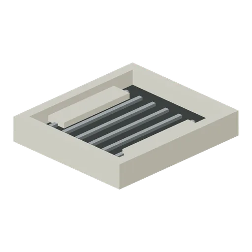 Squat Toilet Platform (Underground Survivor Hideout)